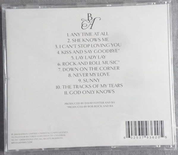 Bryan Adams – Tracks Of My Years (Used) (Mint Condition)