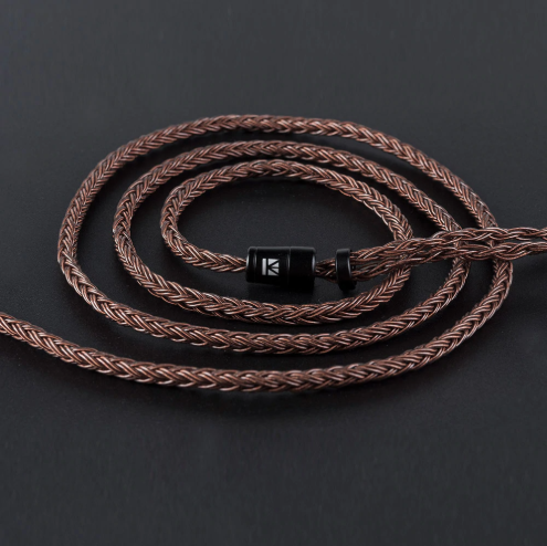 KB Ear 16 core pure copper cable With 2.5/3.5/4.4 Earphone Cable